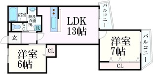 サンビルダー上甲子園の物件間取画像